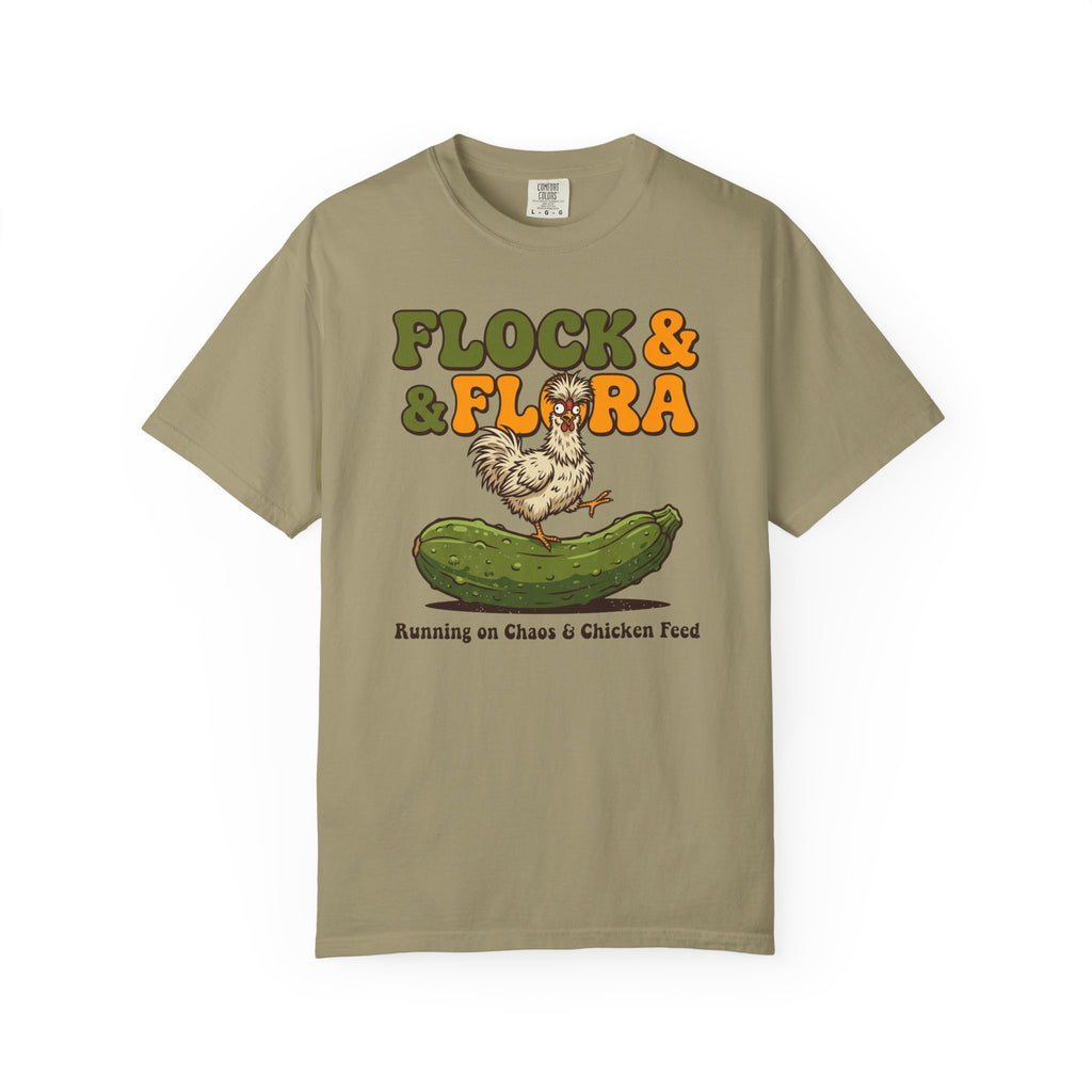 Flock & Flora Running On Chaos T-shirt