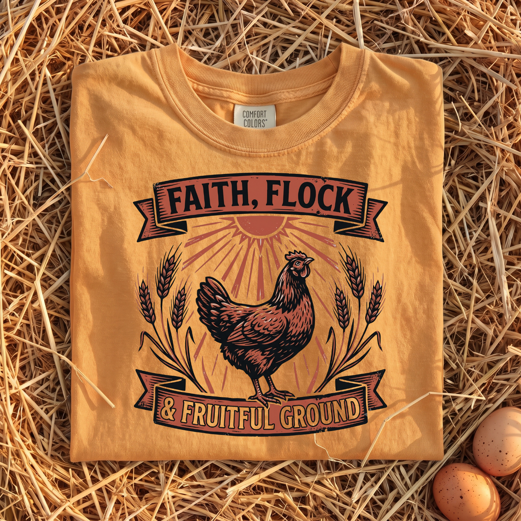 Faith, Flock & Fruitful Ground T-shirt