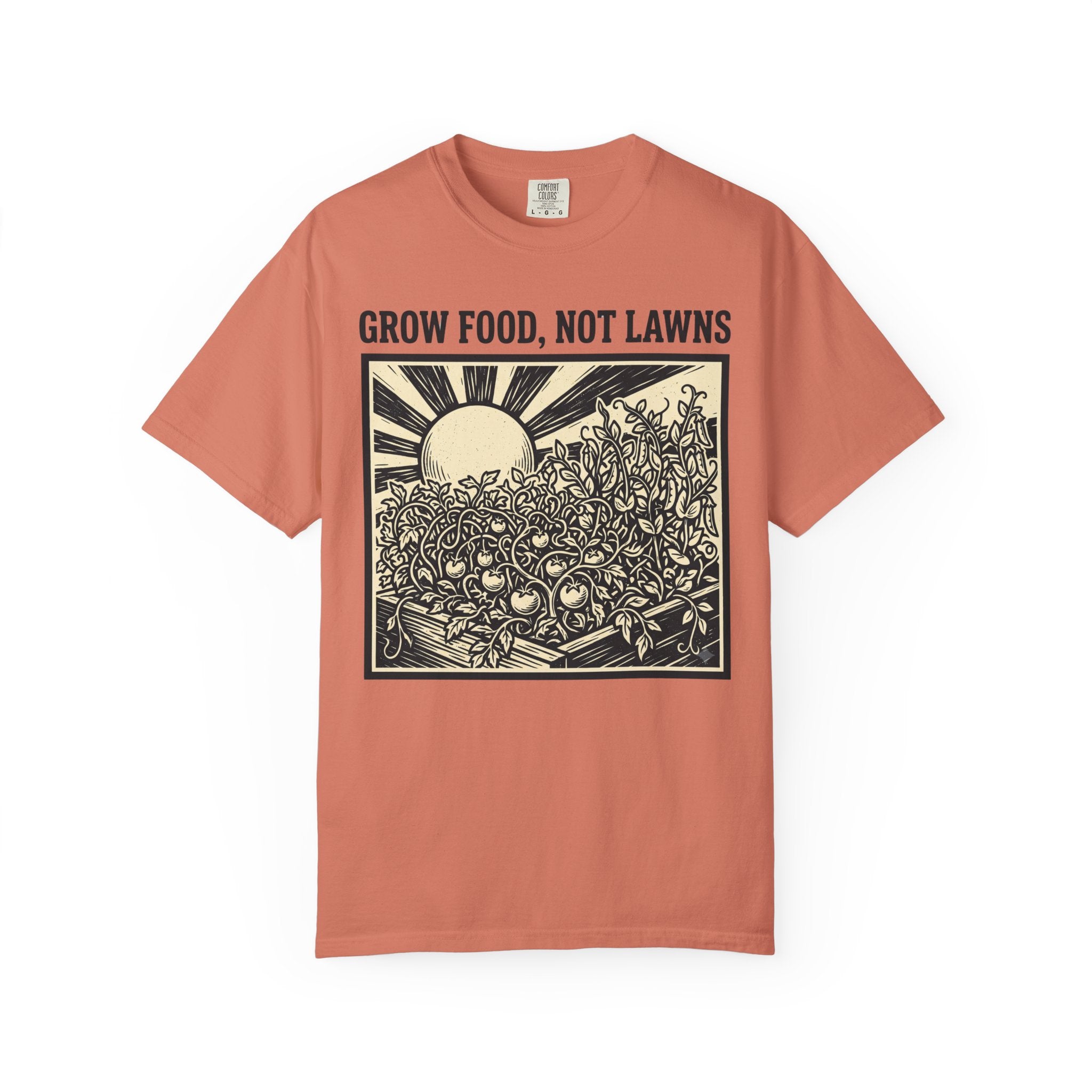 Grow Food, Not Lawns T-shirt