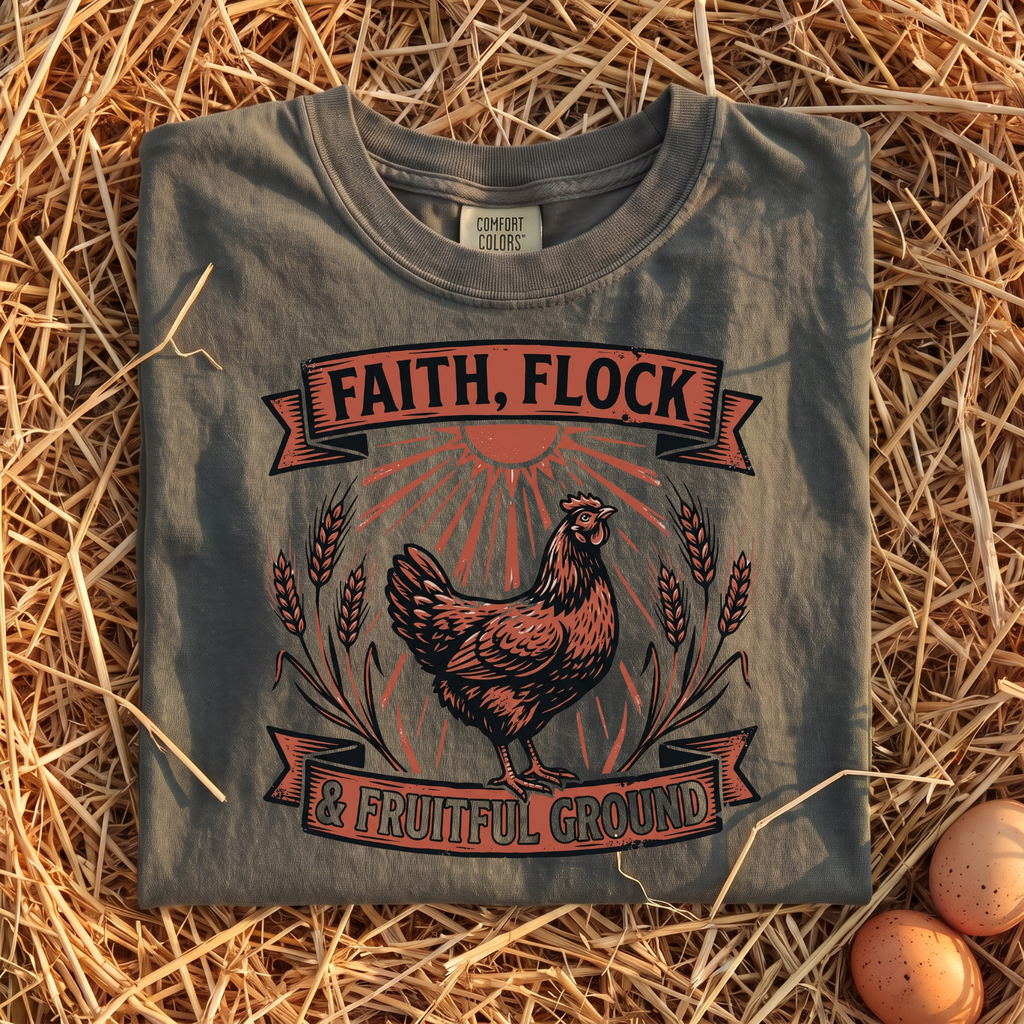 Faith, Flock & Fruitful Ground T-shirt
