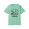 Easily Distracted By Chickens T-shirt