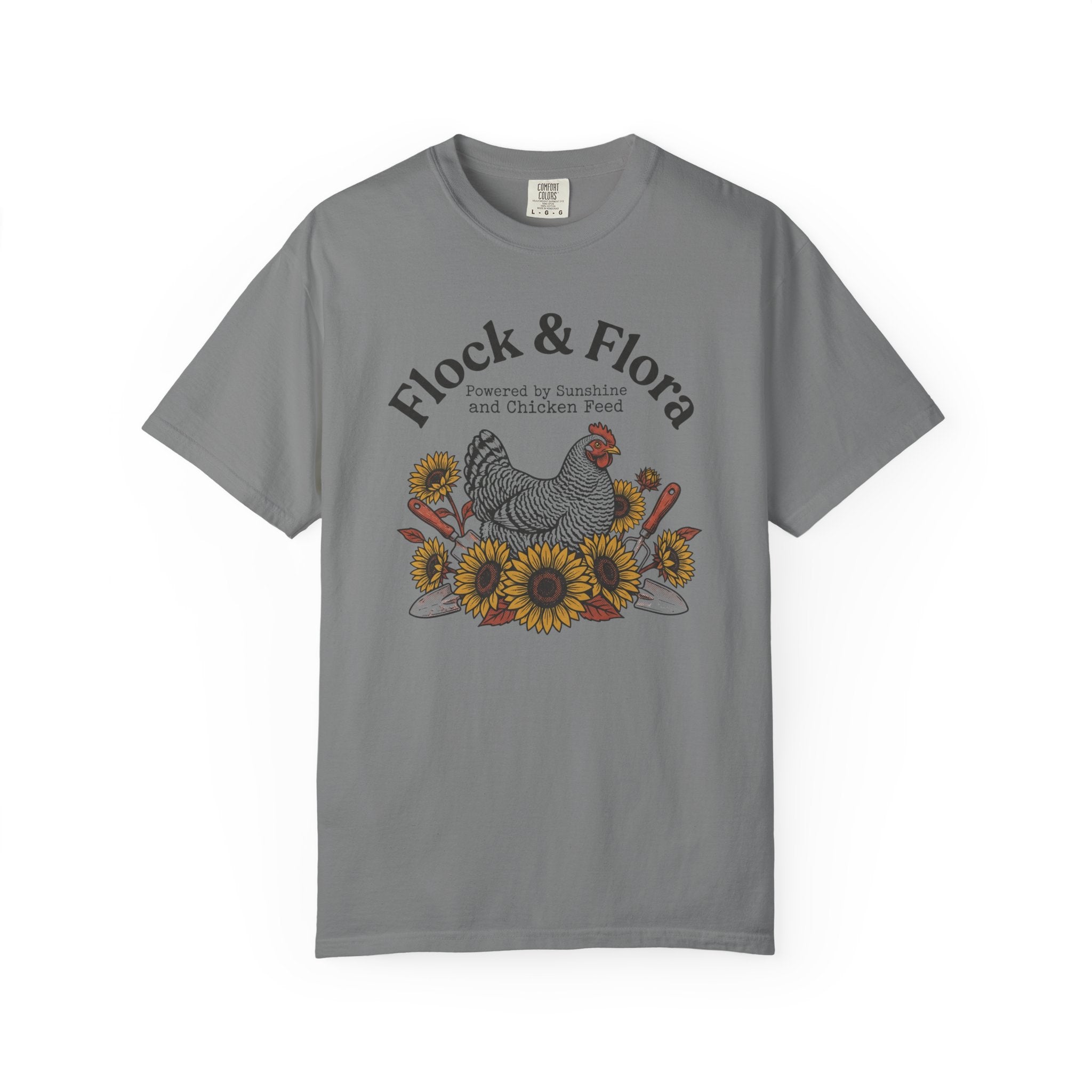 Flock & Flora Powered By Sunshine T-shirt