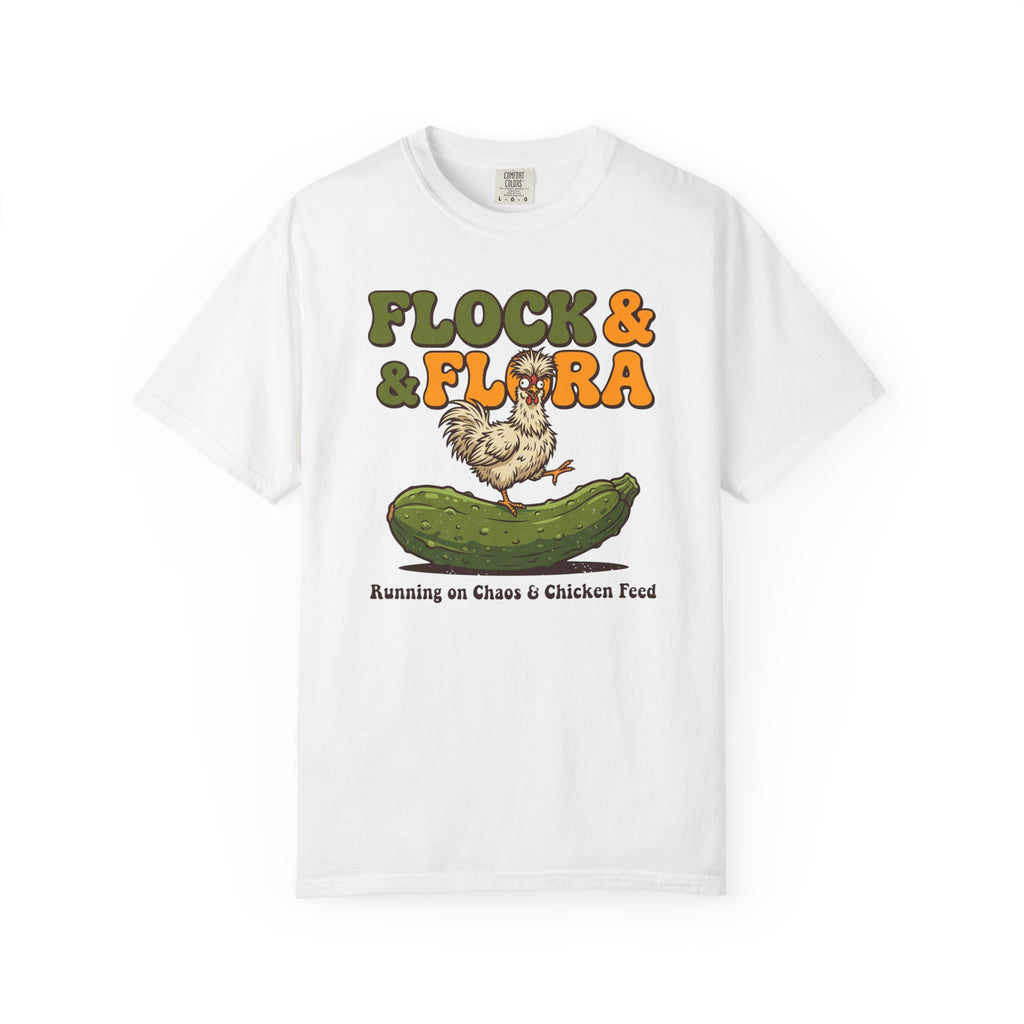 Flock & Flora Running On Chaos T-shirt