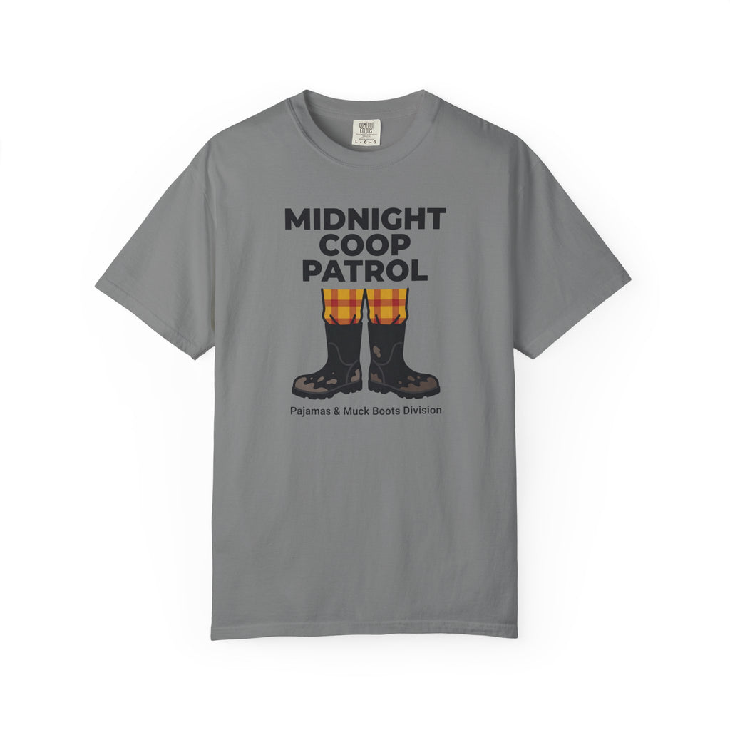 Midnight Coop Patrol T-shirt