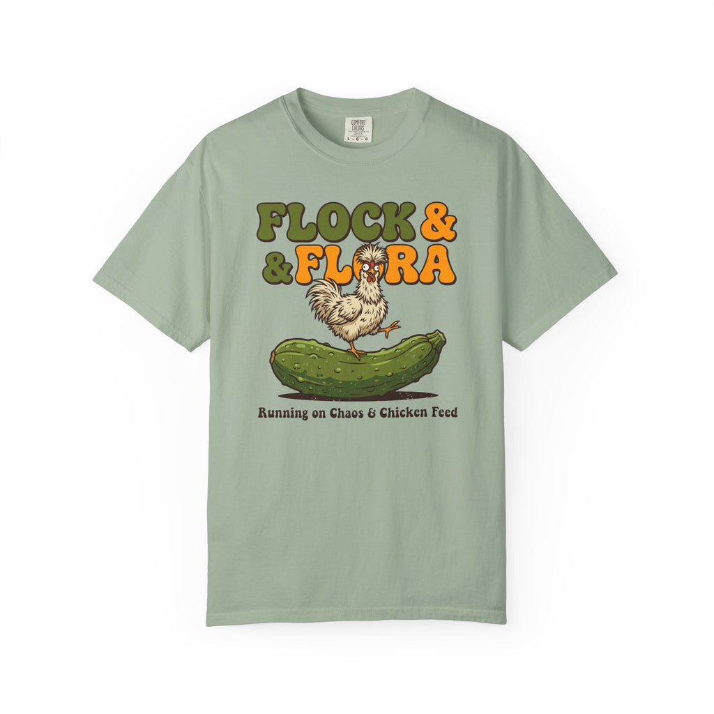 Flock & Flora Running On Chaos T-shirt