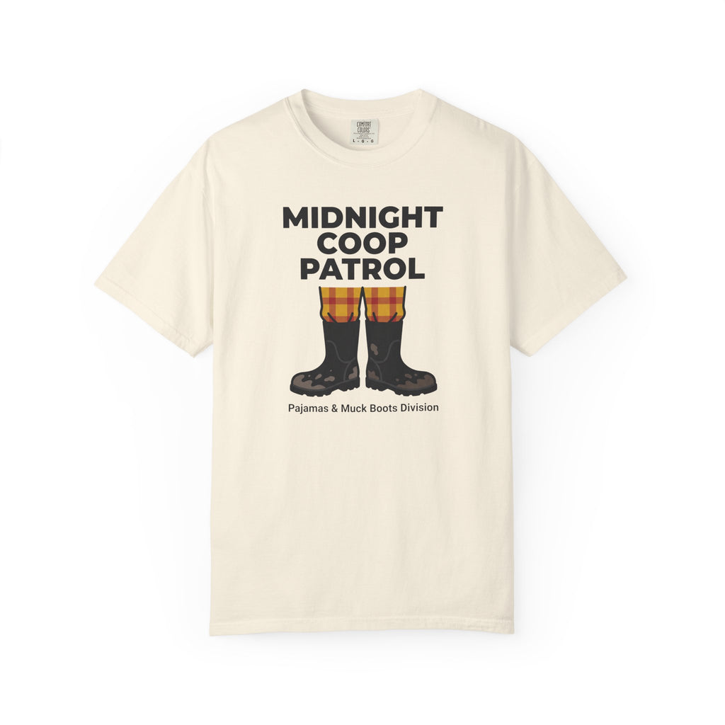 Midnight Coop Patrol T-shirt