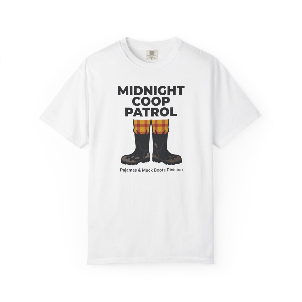 Midnight Coop Patrol T-shirt