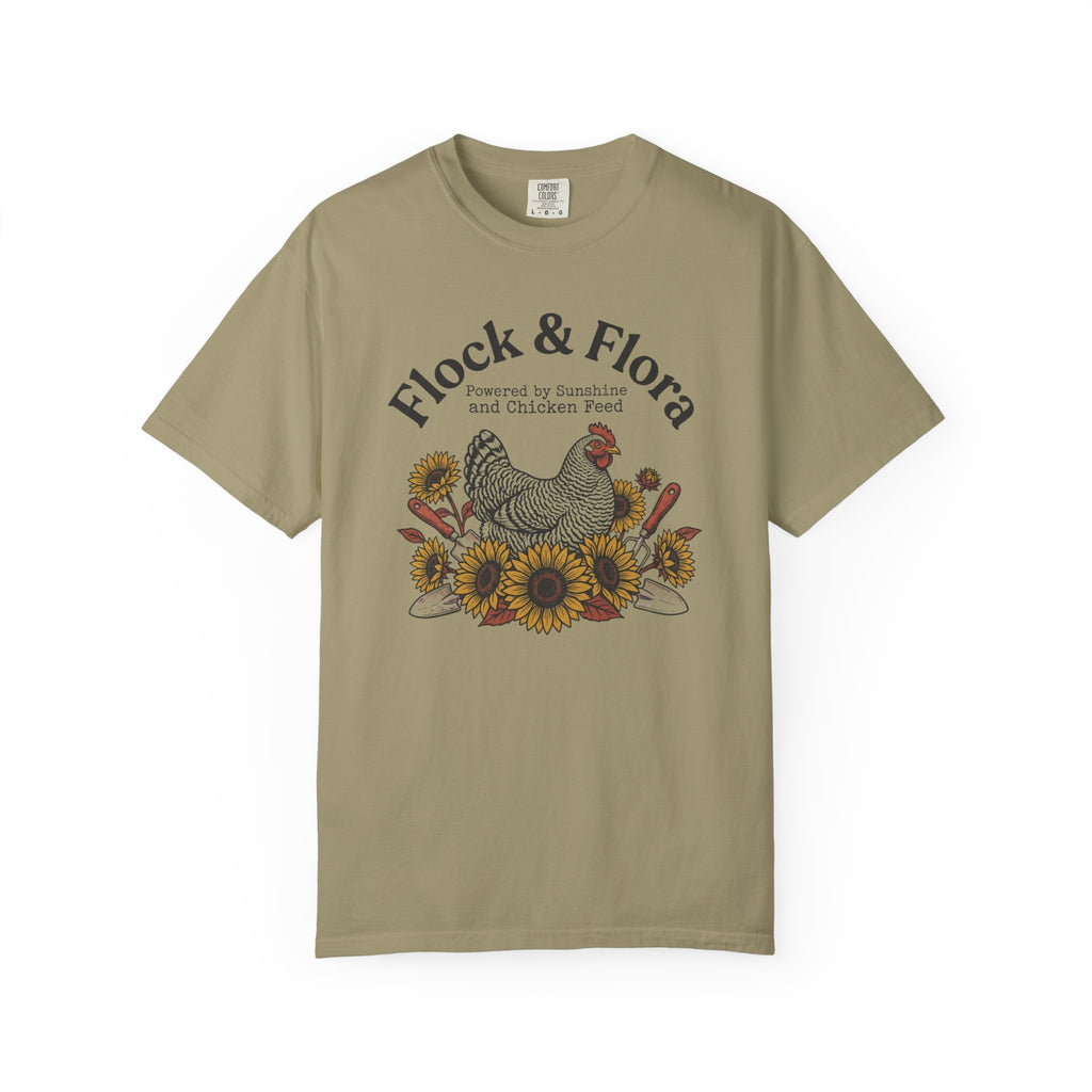 Flock & Flora Powered By Sunshine T-shirt