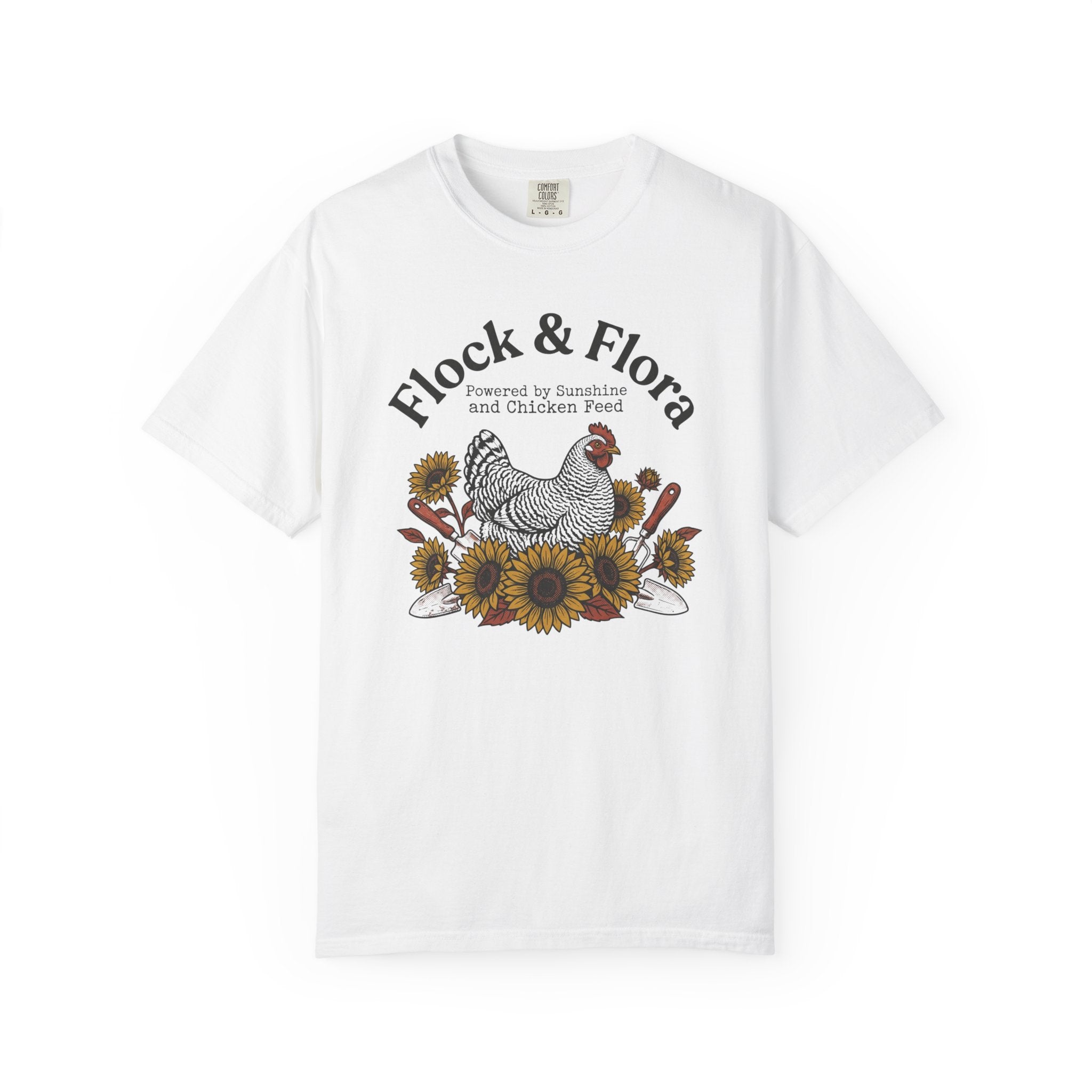 Flock & Flora Powered By Sunshine T-shirt