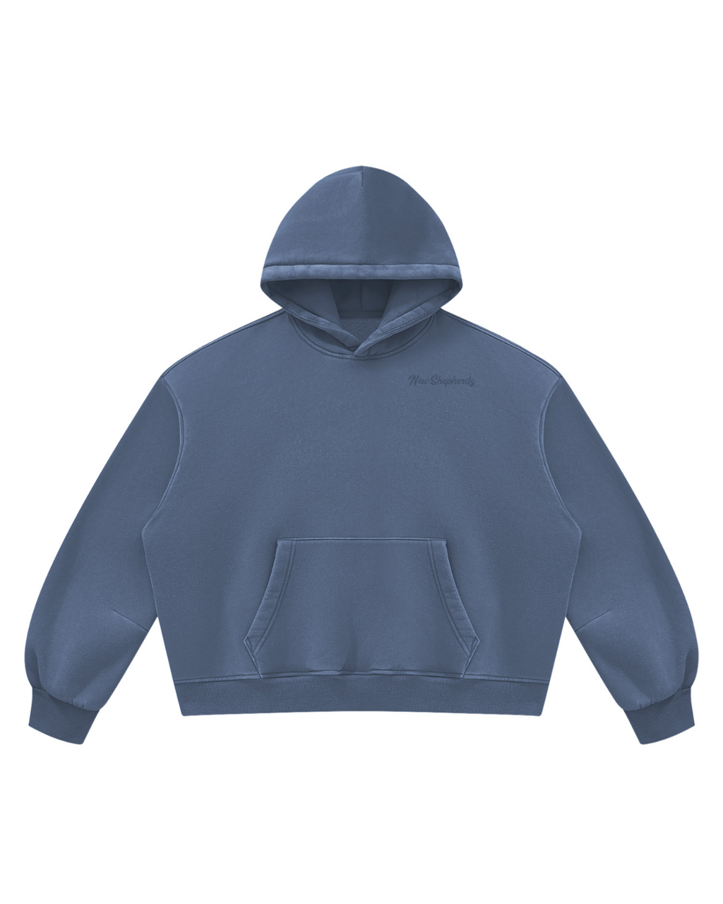 Unisex Vintage Wash Boxy Fleece Hoodie