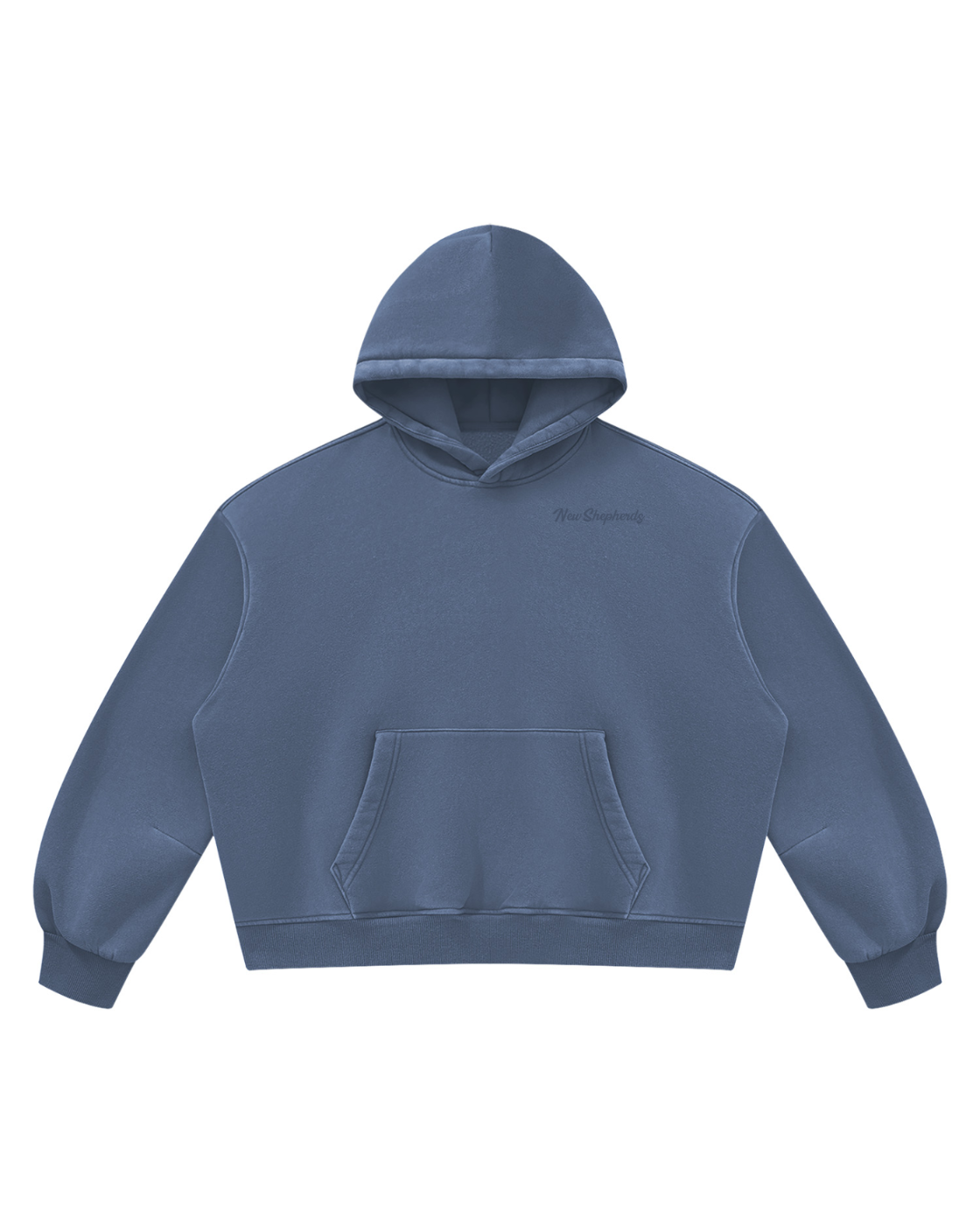 Unisex Vintage Wash Boxy Fleece Hoodie