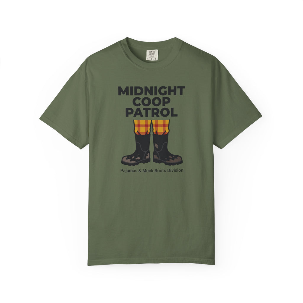 Midnight Coop Patrol T-shirt
