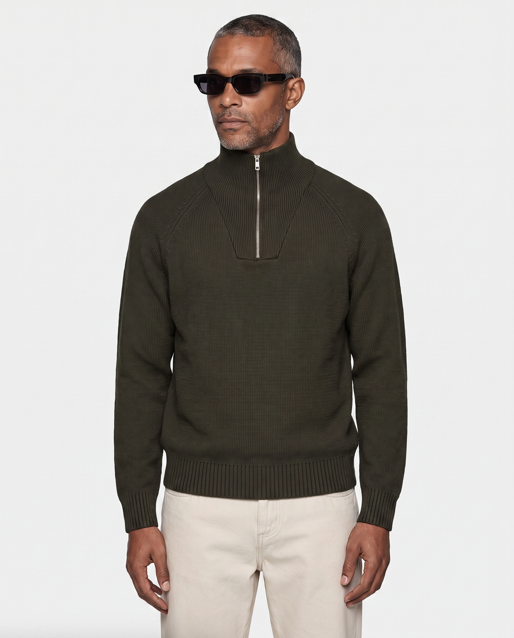 Unisex Quarter-Zip Pullover Sweatshirt
