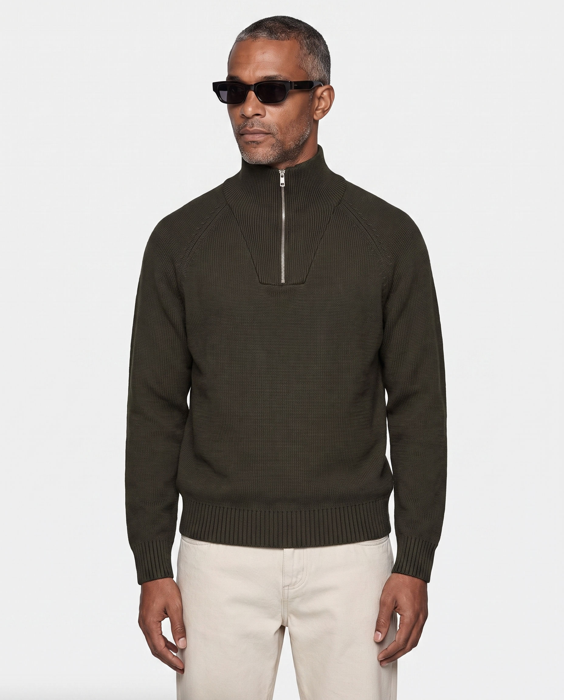 Unisex Quarter-Zip Pullover Sweatshirt