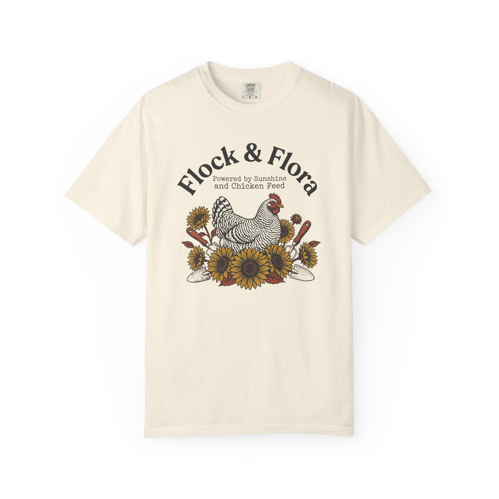 Flock & Flora Powered By Sunshine T-shirt