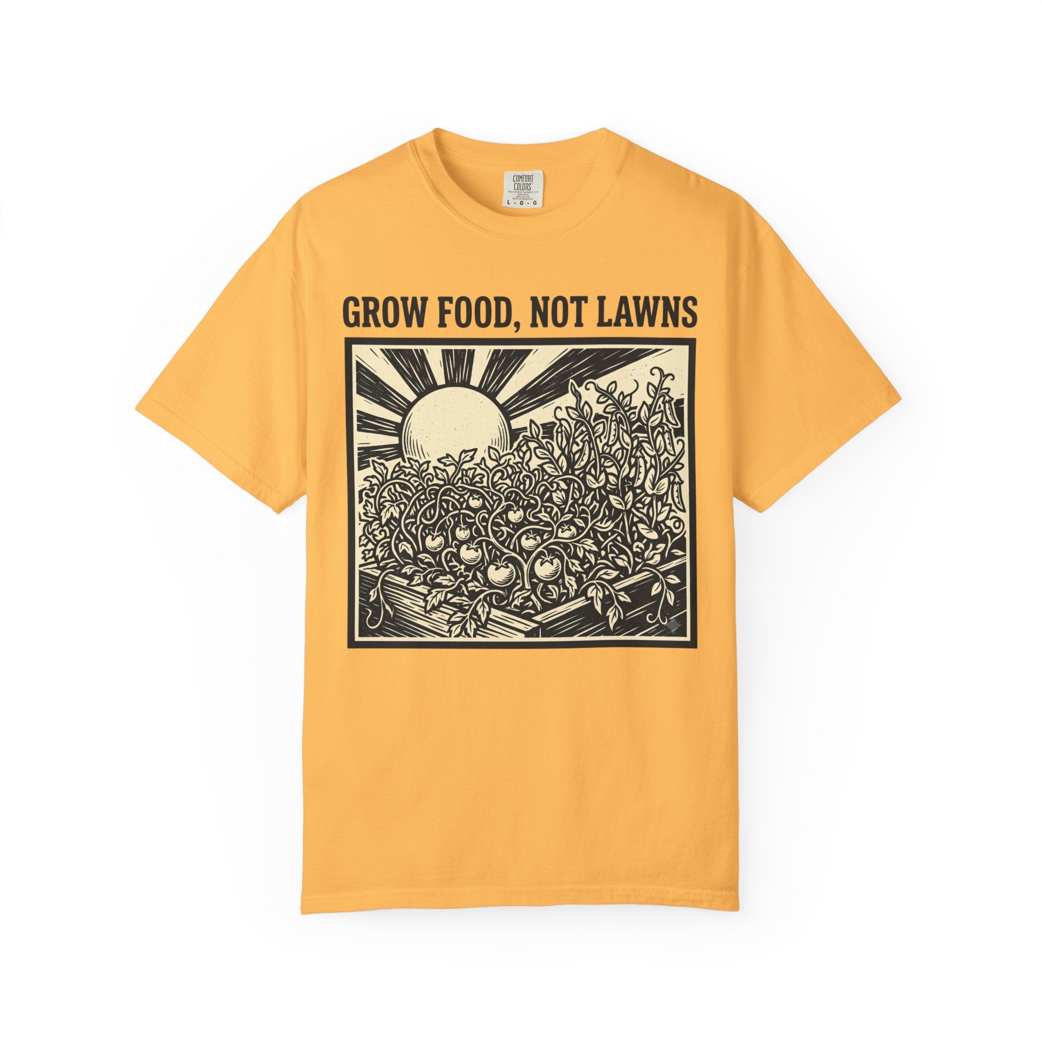 Grow Food, Not Lawns T-shirt