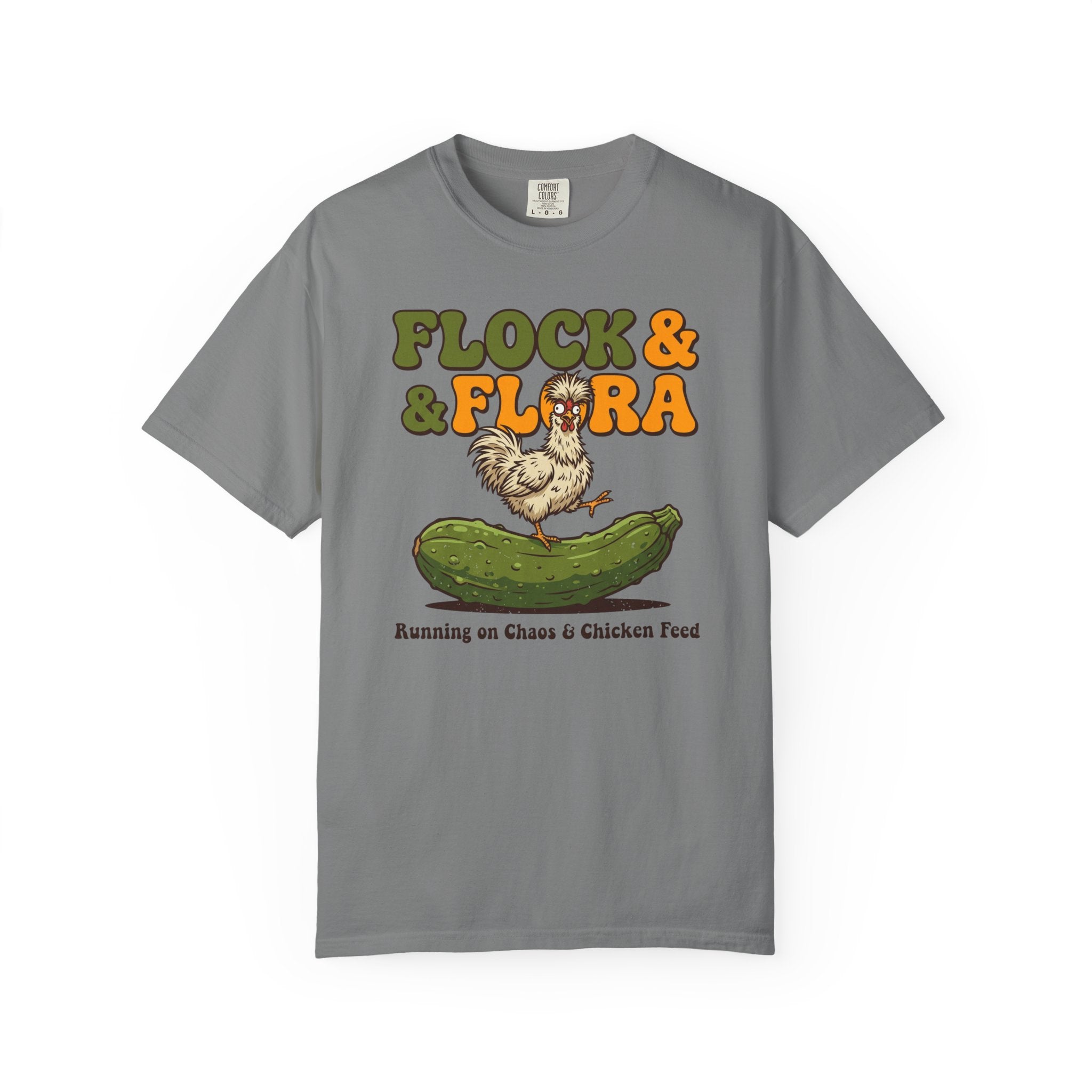 Flock & Flora Running On Chaos T-shirt