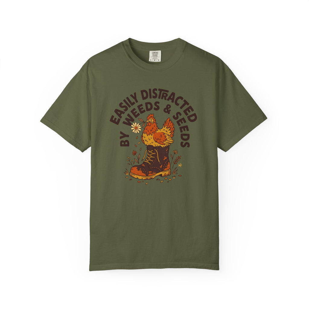 Easily Distracted By Weeds T-shirt