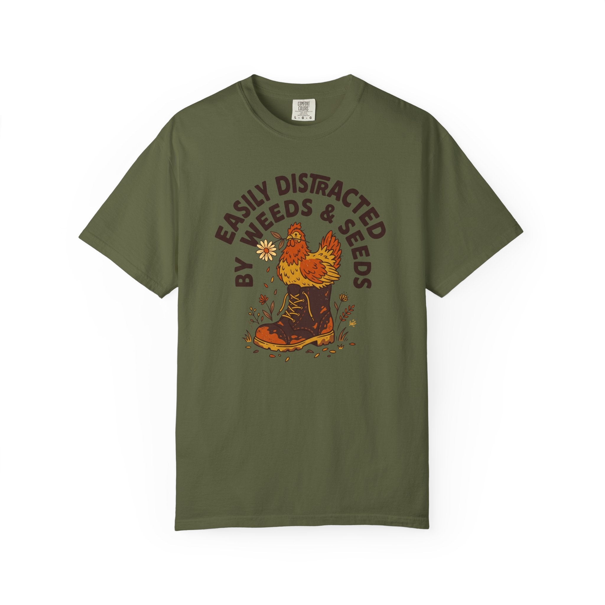 Easily Distracted By Weeds T-shirt