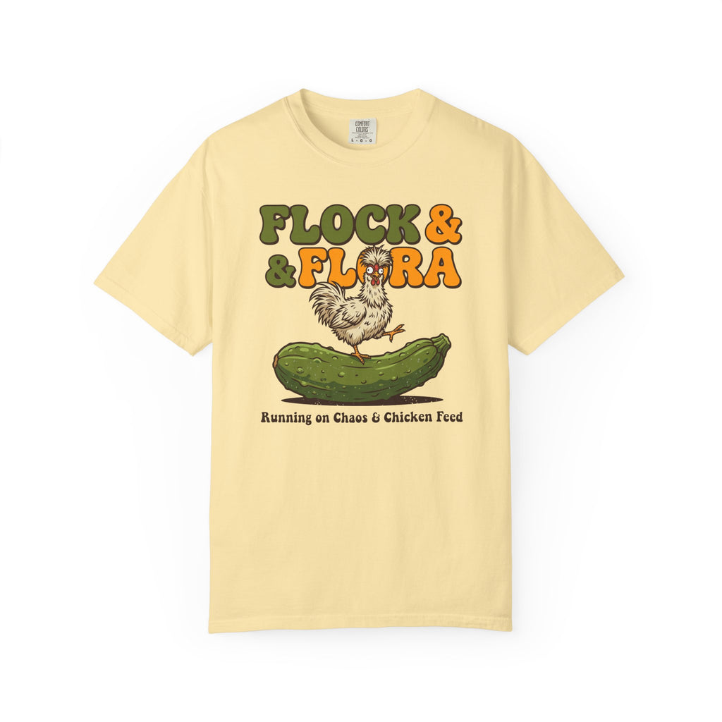 Flock & Flora Running On Chaos T-shirt