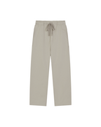 Solid Color Straight-Leg Sweatpants