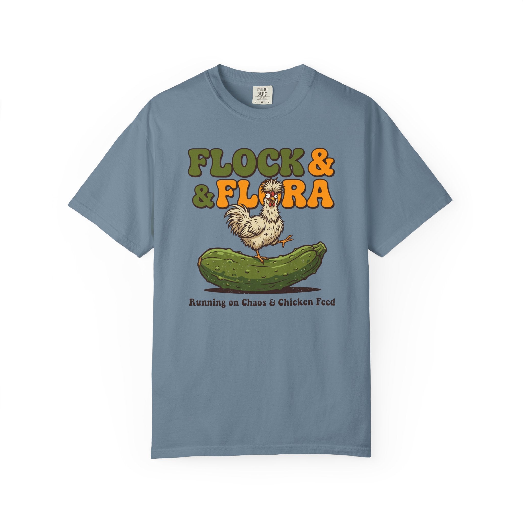 Flock & Flora Running On Chaos T-shirt