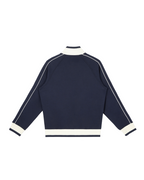 Color Block Raglan Sleeve Zip Track Jacket