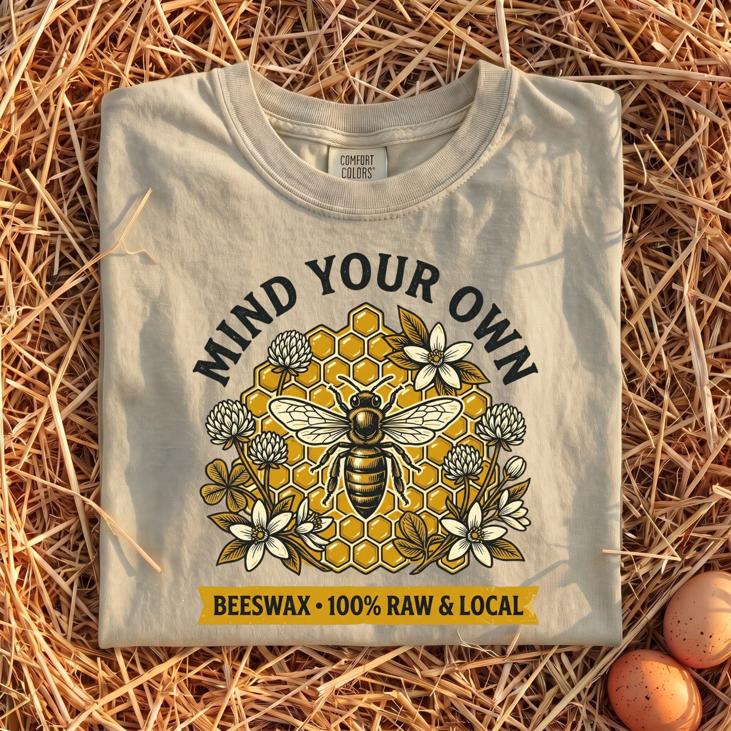 Beeswax 100% Raw & Local T-shirt