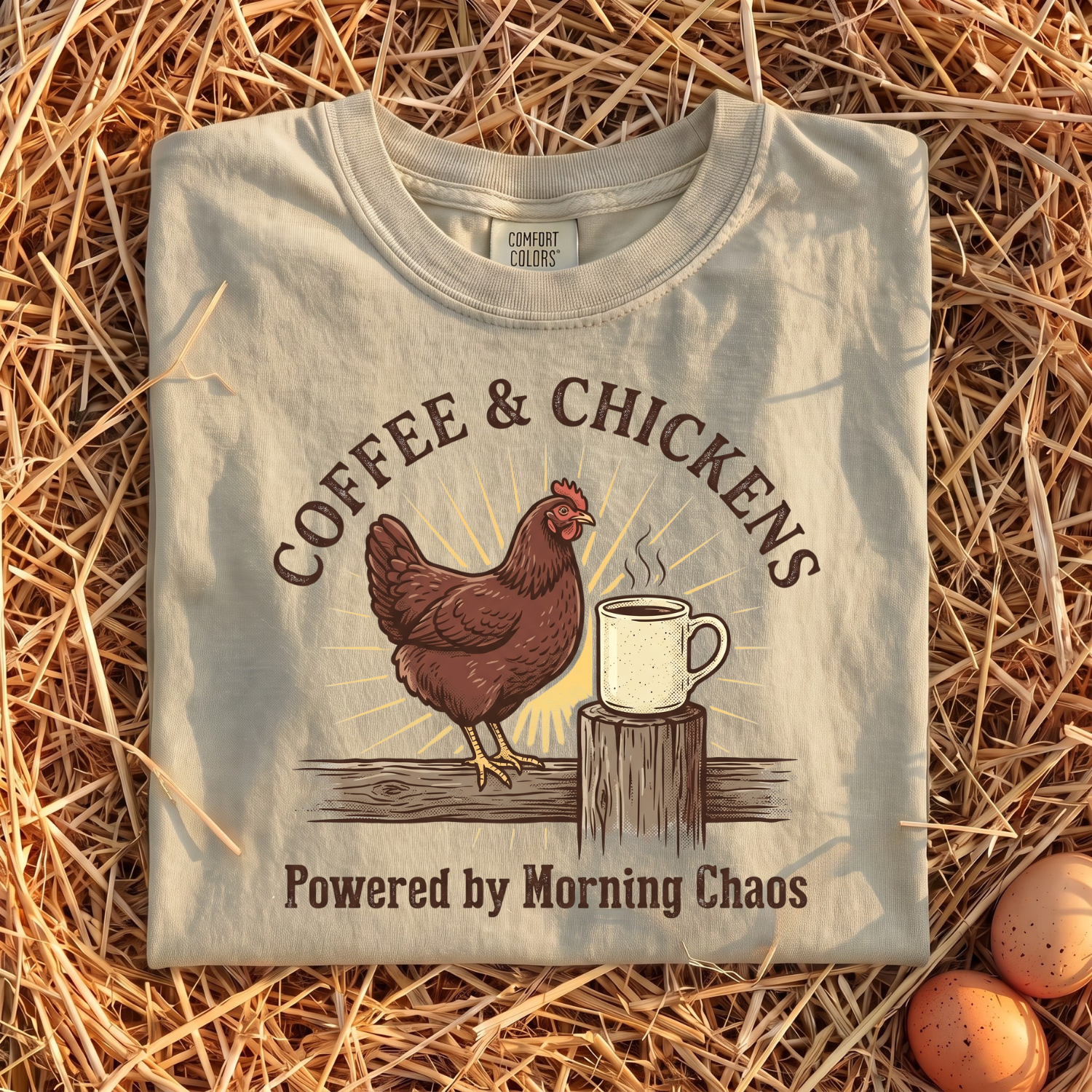 Coffee & Chickens T-shirt