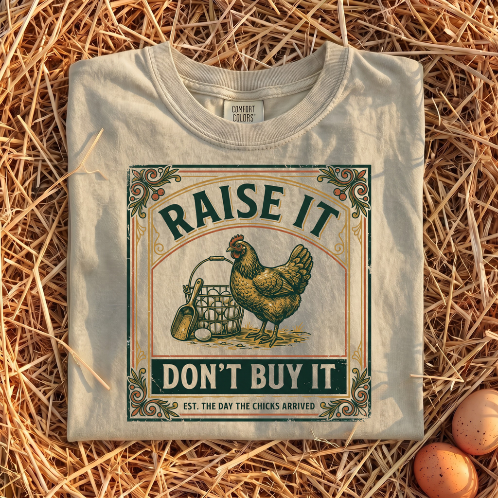 Raise It Don't Buy It T-Shirt