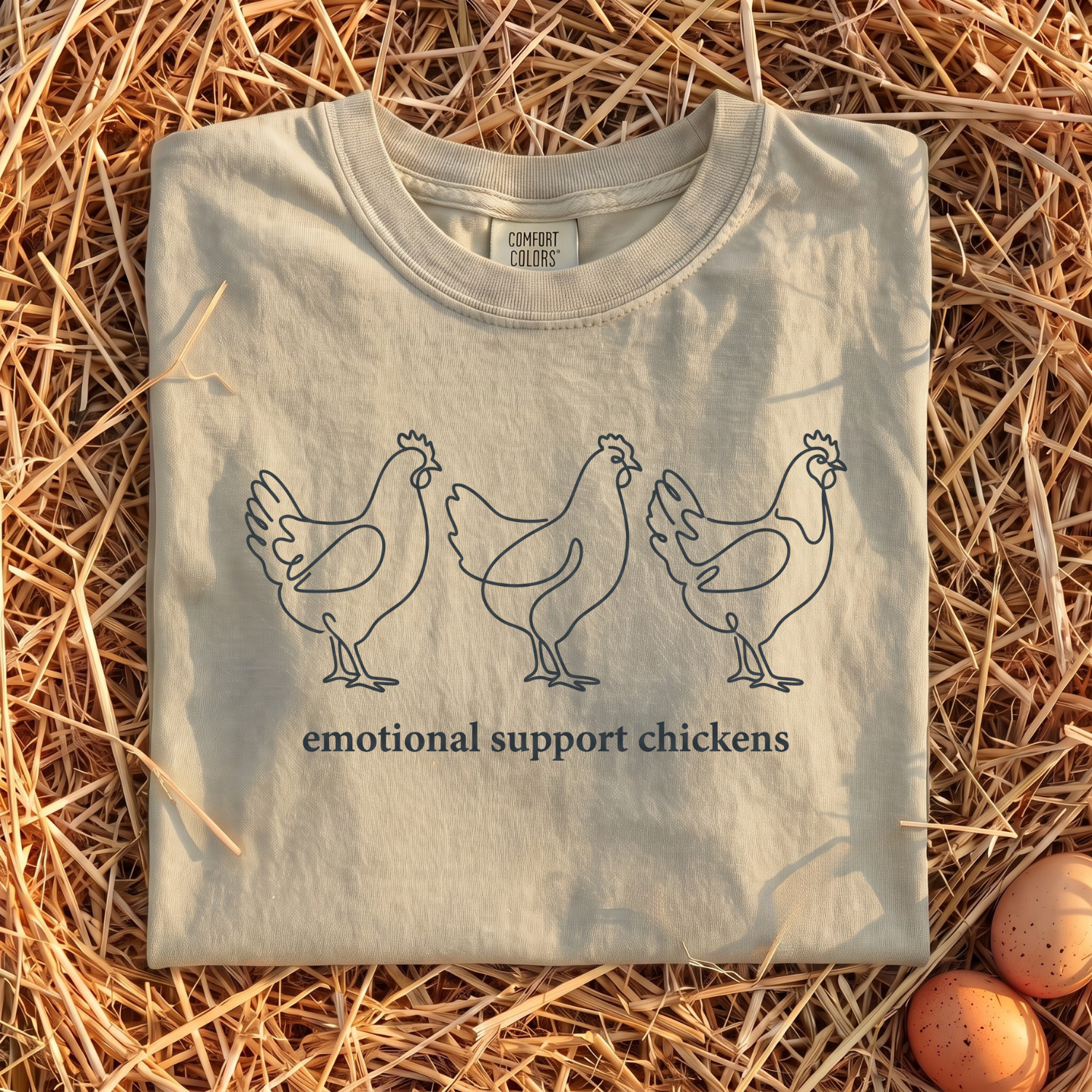 Emotional Support Chickens T-Shirt