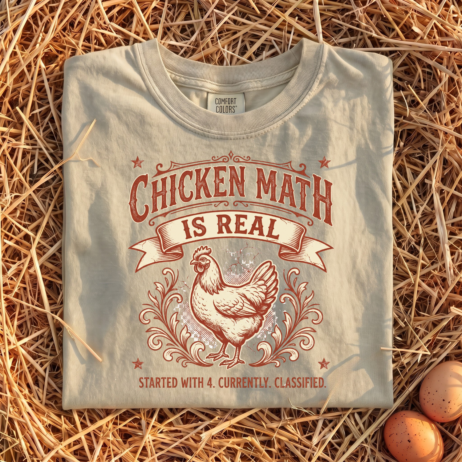Chicken Math Is Real T-Shirt