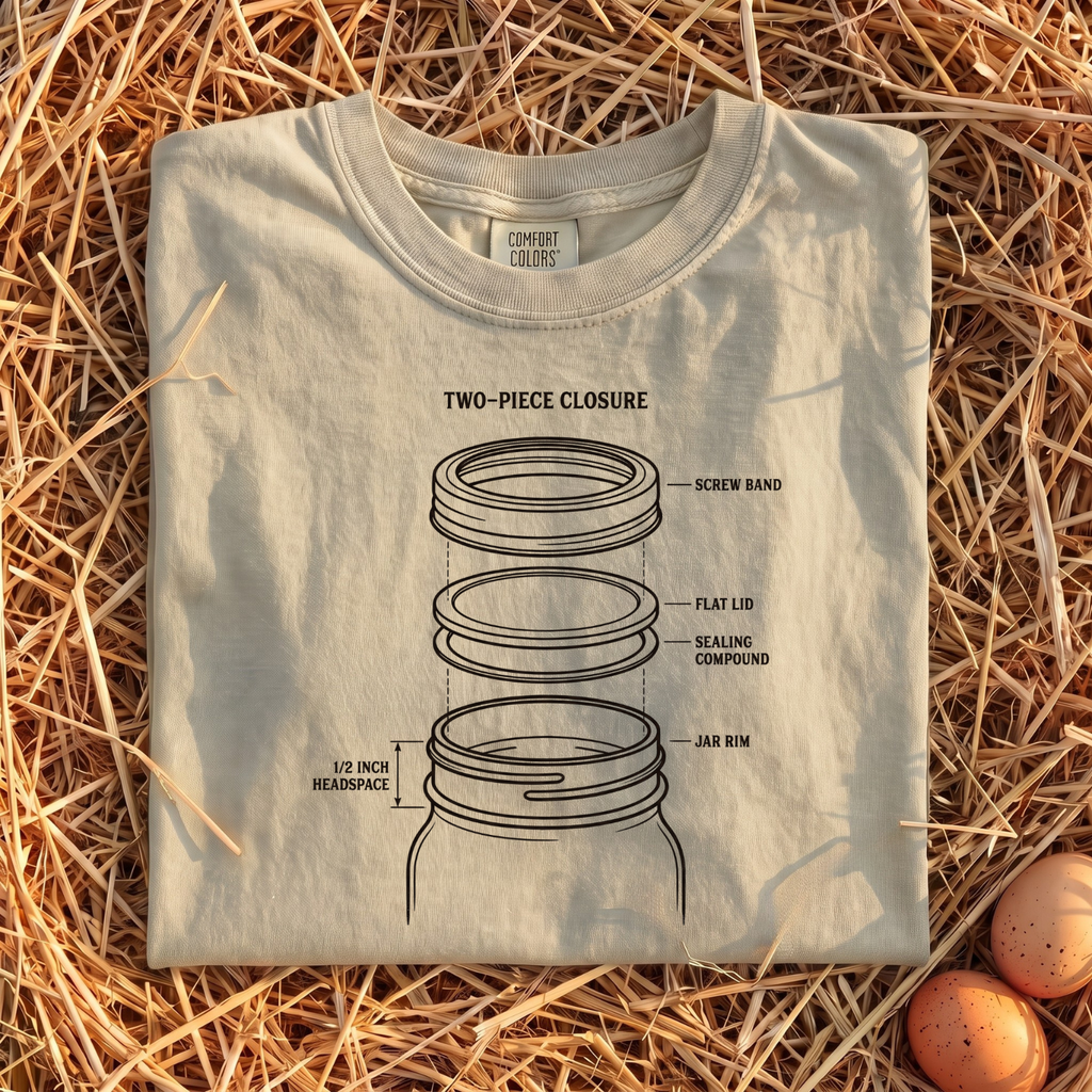 Two-Piece Closure T-Shirt