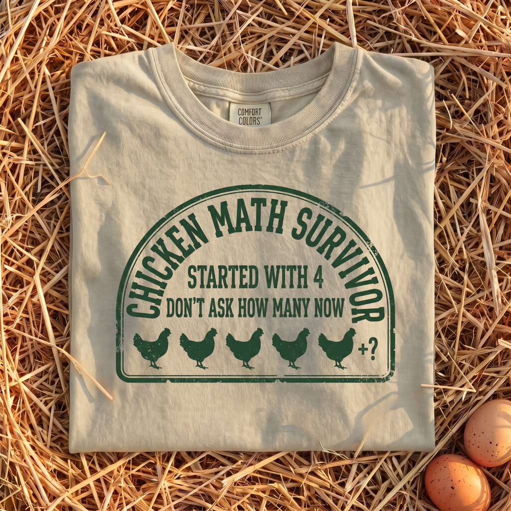 Chicken Math Survivor T-Shirt
