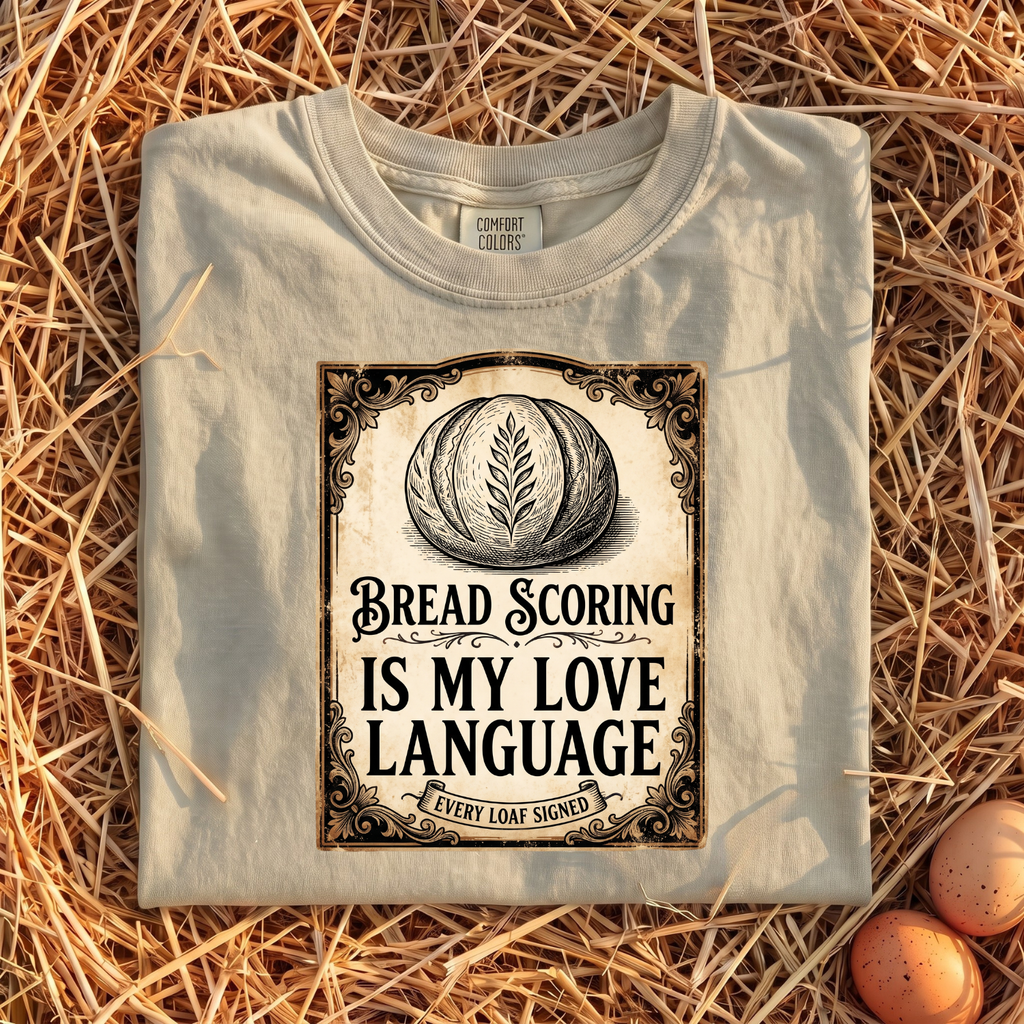 Bread Scoring Is My Love Language T-Shirt