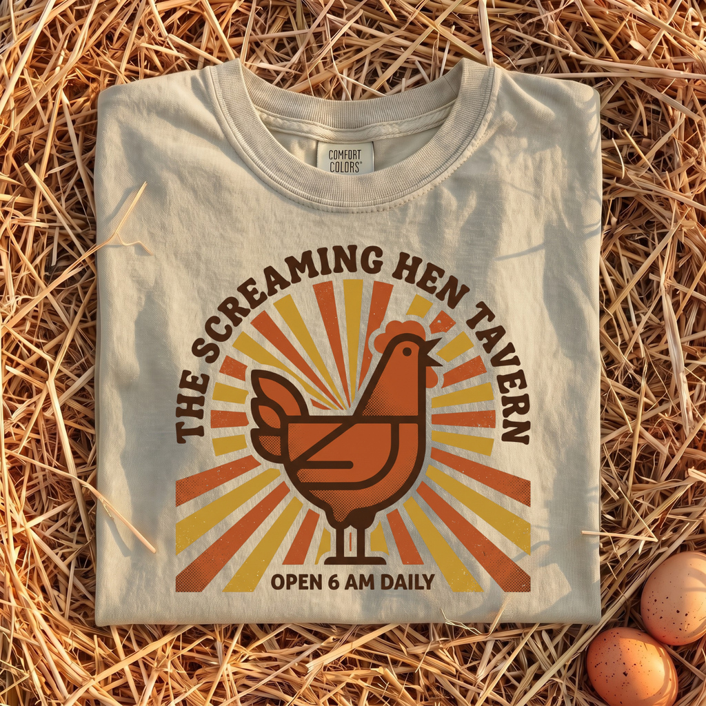 The Screaming Hen Tavern T-Shirt V2 T-Shirt
