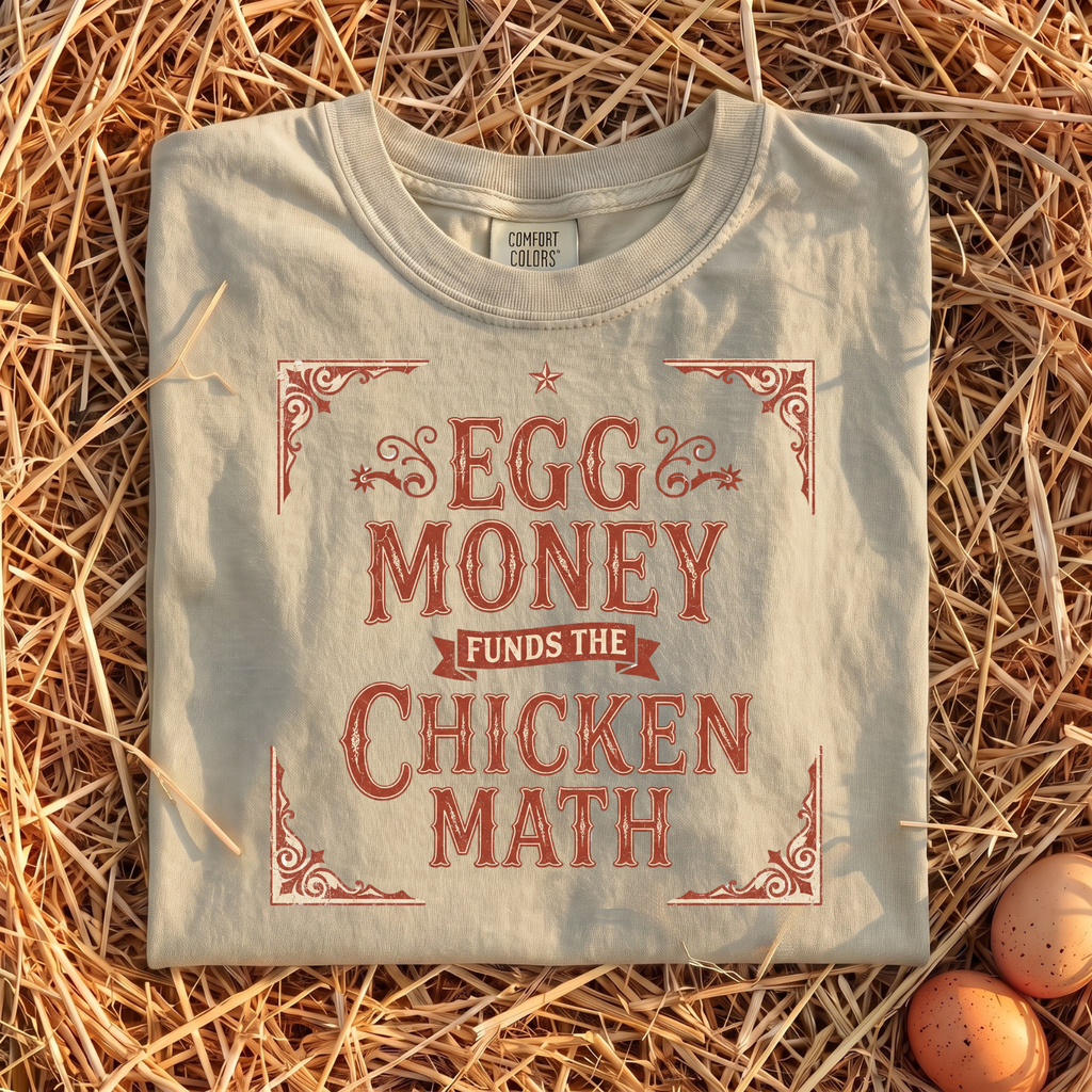 Egg Money Funds The Chicken Math T-Shirt