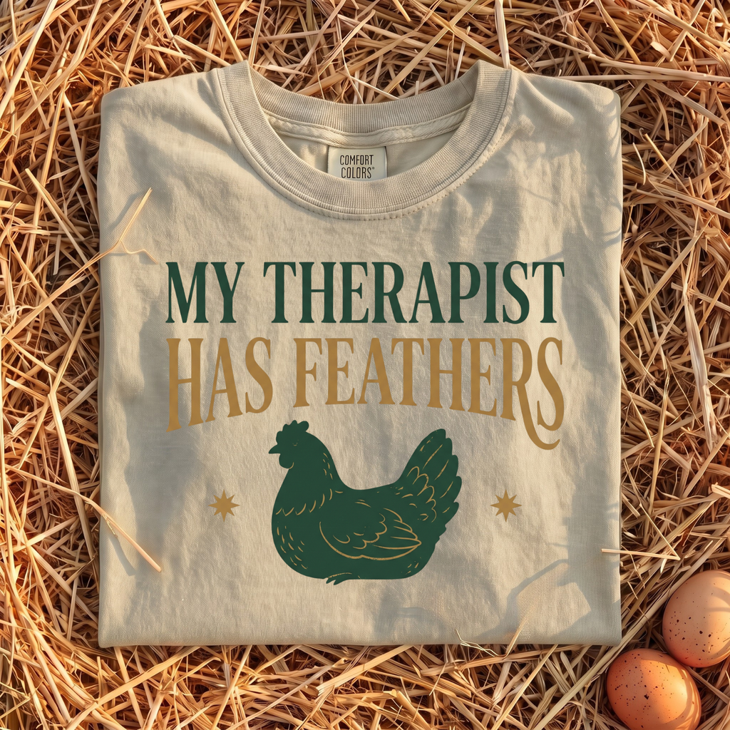 My Therapist Has Feathers T-Shirt