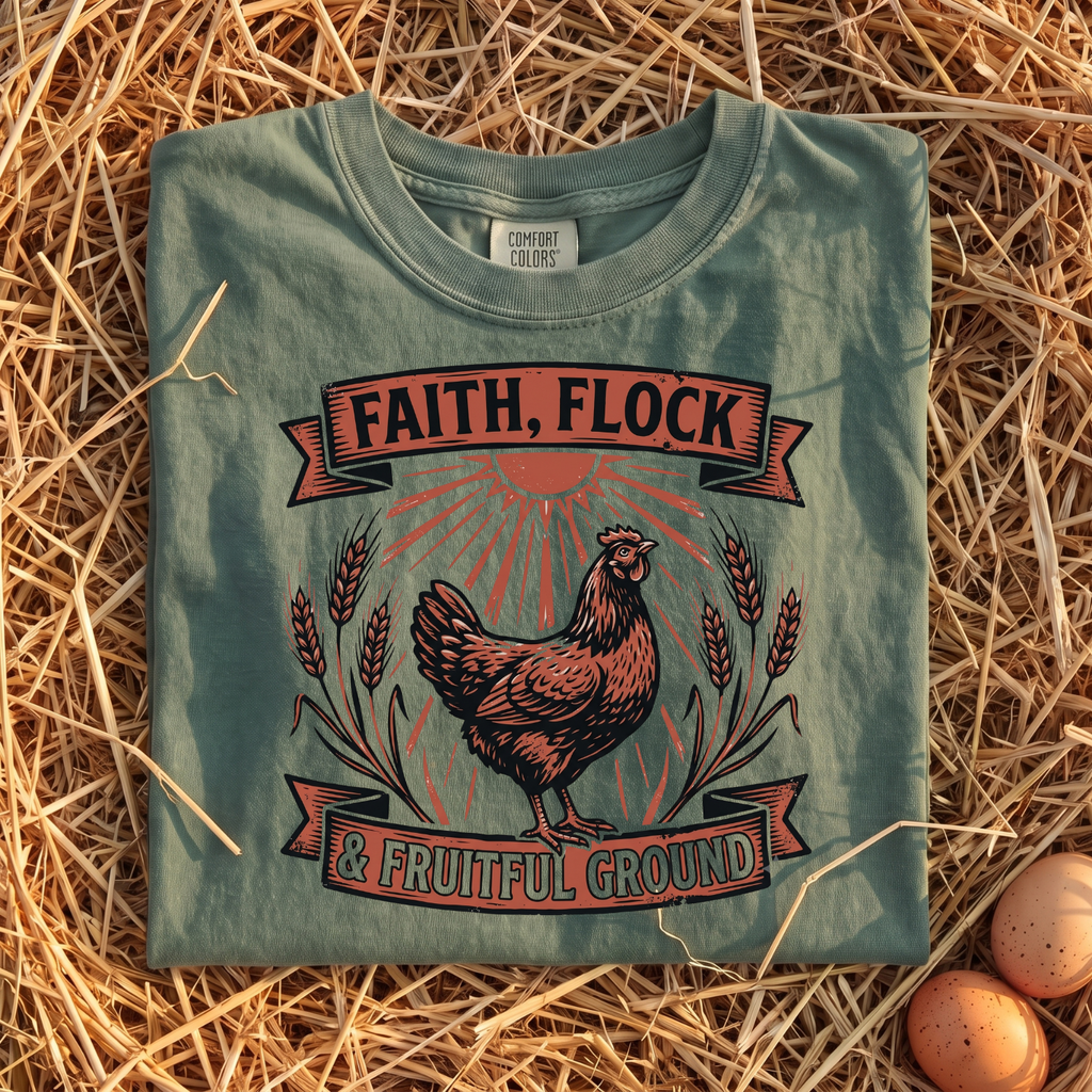 Faith, Flock & Fruitful Ground T-shirt