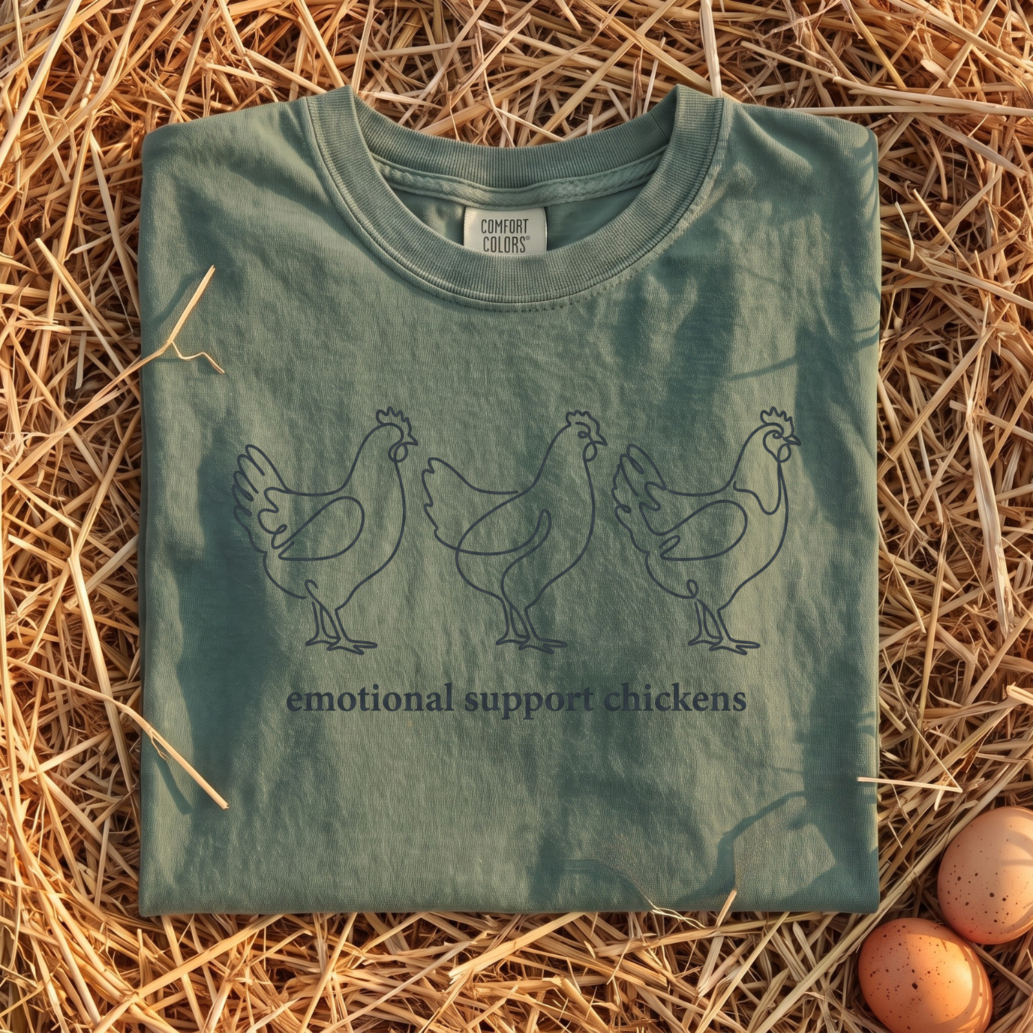 Emotional Support Chickens T-Shirt