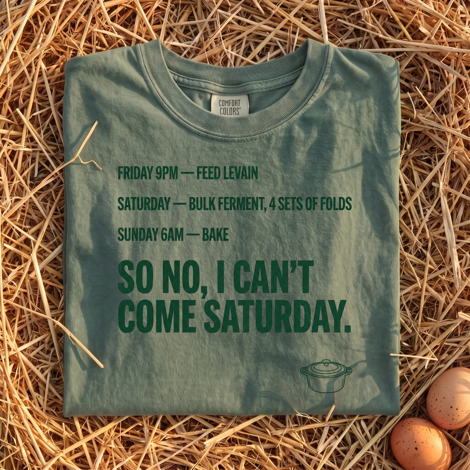 I Can't Come Saturday T-Shirt