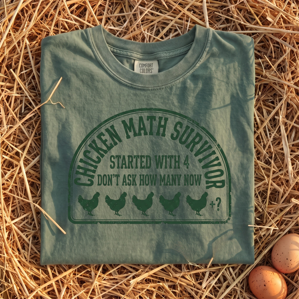 Chicken Math Survivor T-Shirt