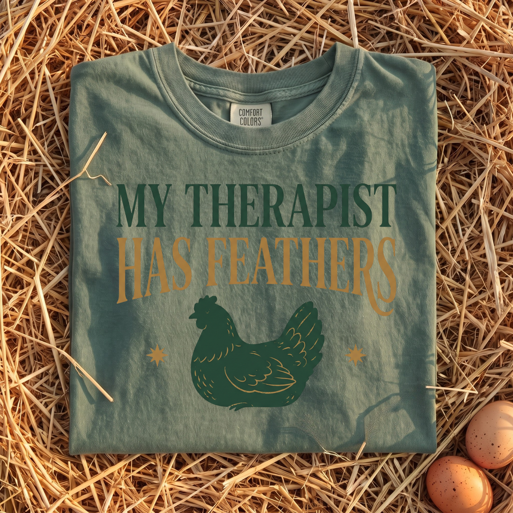My Therapist Has Feathers T-Shirt