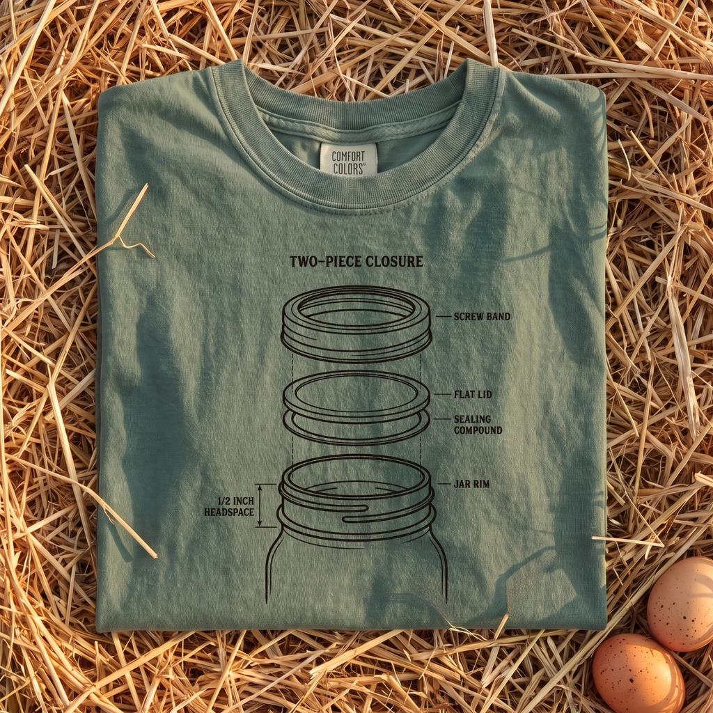 Two-Piece Closure T-Shirt