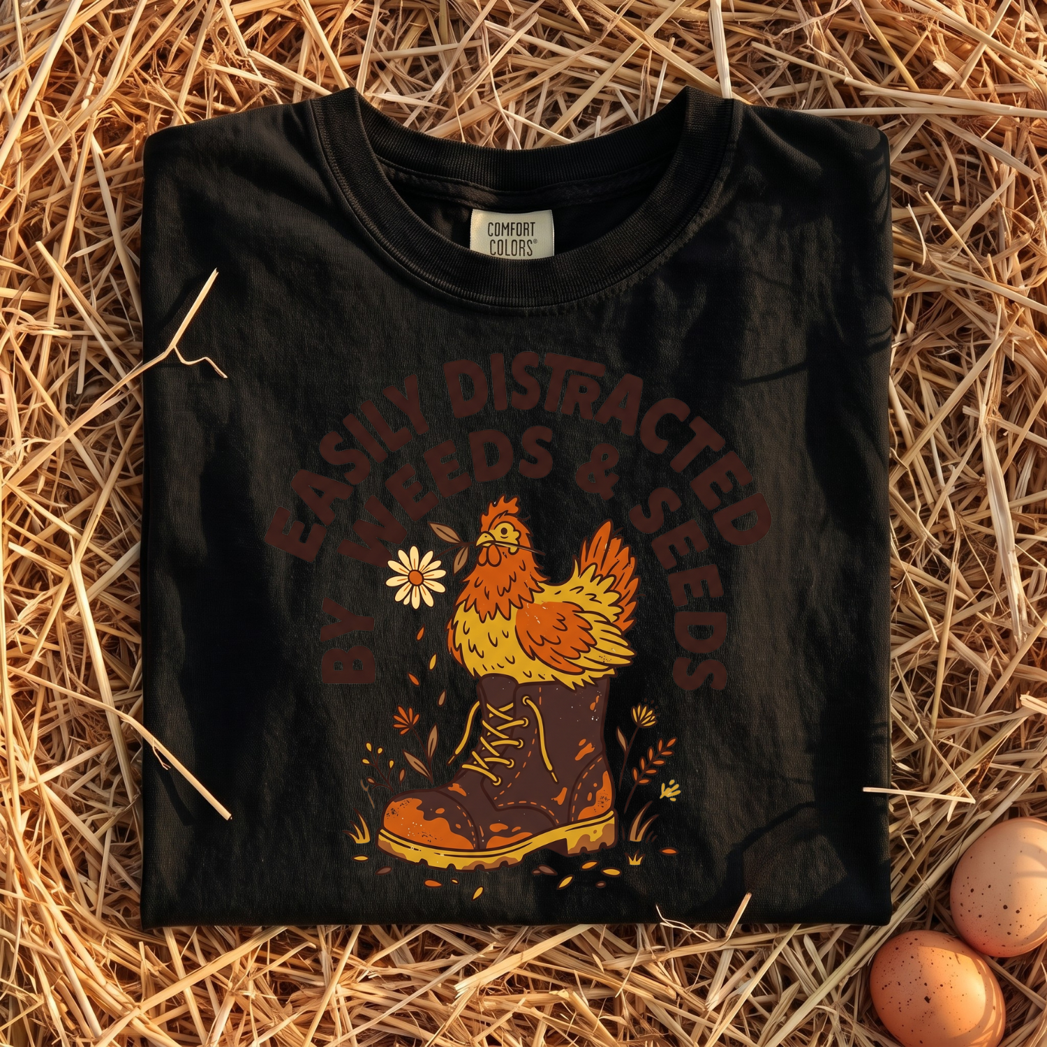 Easily Distracted By Weeds T-shirt