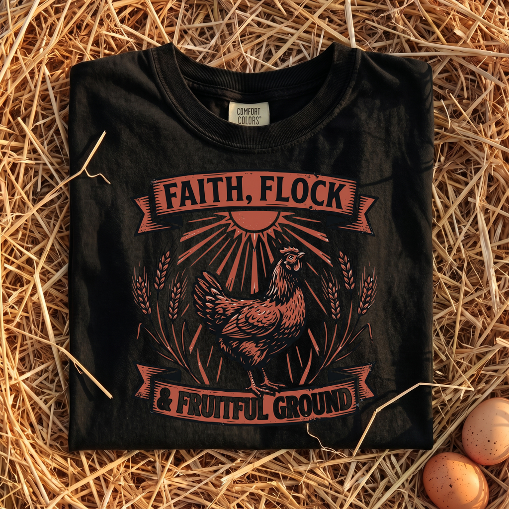 Faith, Flock & Fruitful Ground T-shirt