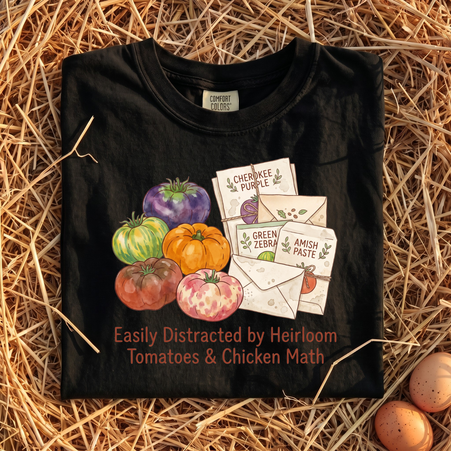 Tomatoes & Chicken Math T-shirt