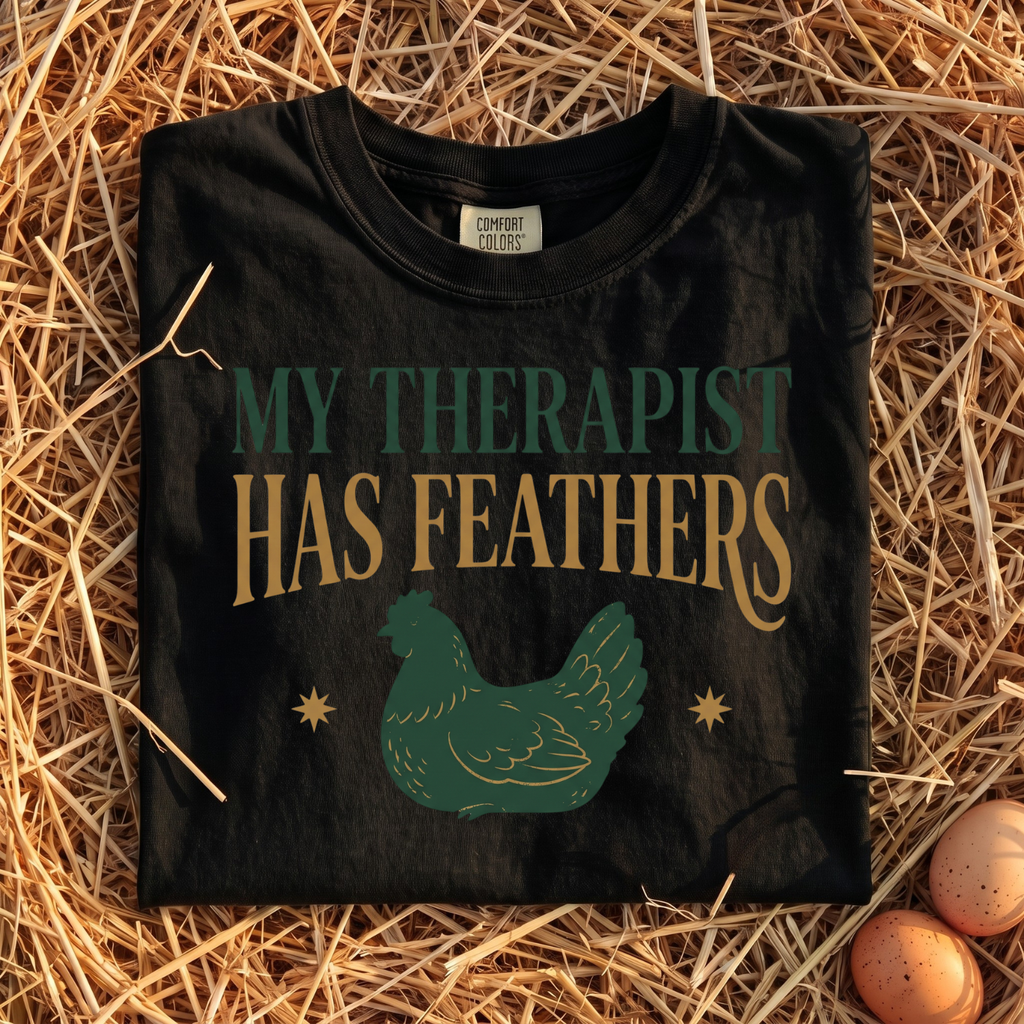 My Therapist Has Feathers T-Shirt