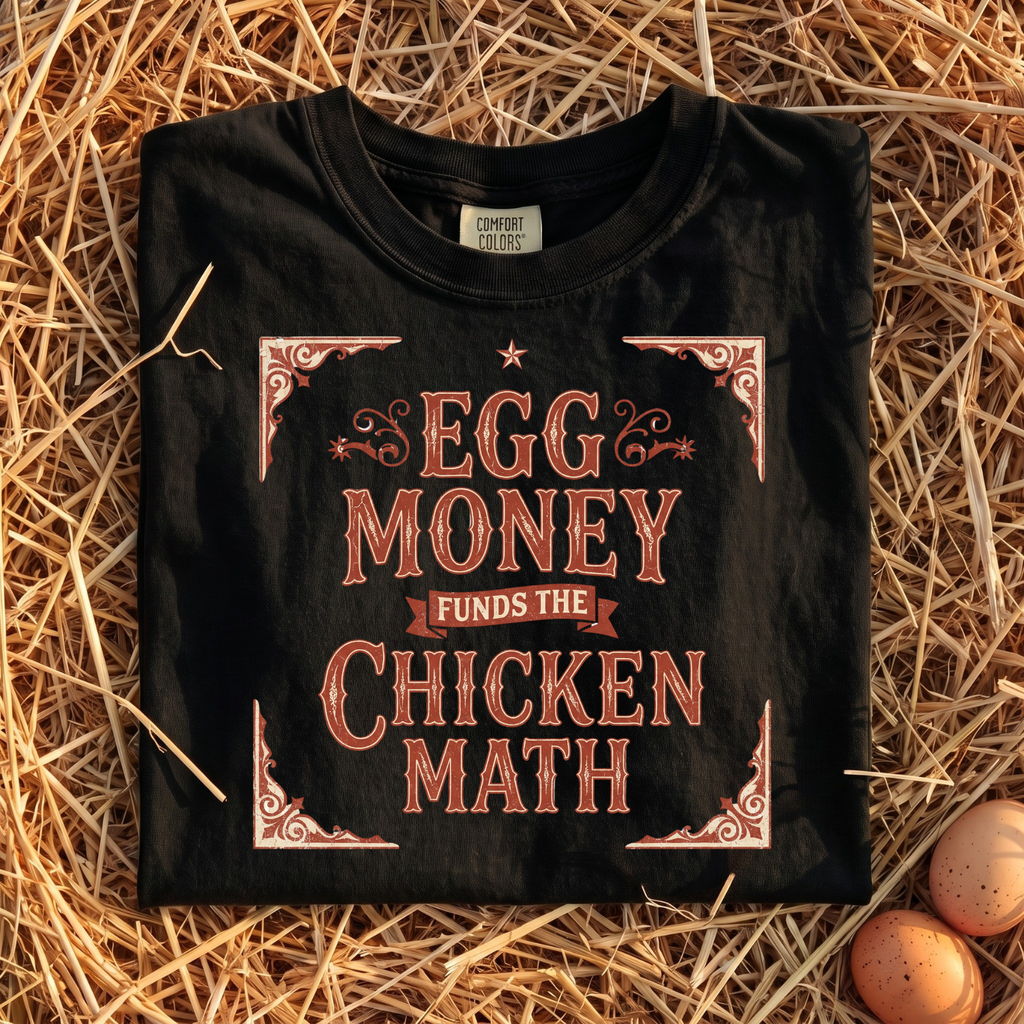 Egg Money Funds The Chicken Math T-Shirt