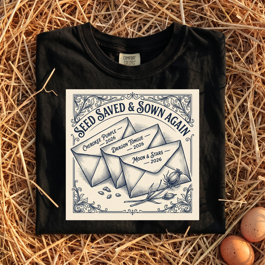 Seed Saved & Sown Again T-Shirt